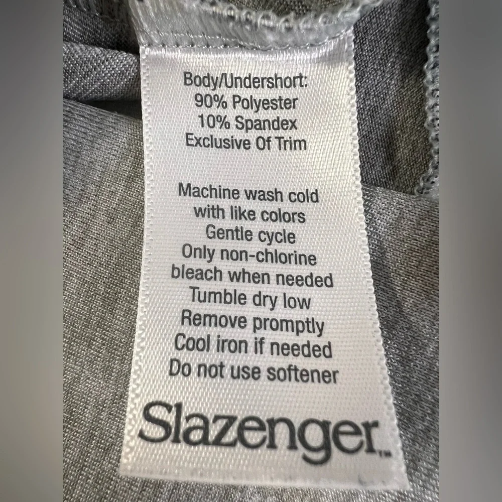 Slazenger Golf Women's Small Tennis Skirt‎ Skort Light Gray Pleated Side Medium
